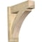 Ekena Millwork Thorton Rough Sawn Craftsman Outlooker, Douglas Fir, 6"W x 20"D x 20"H OUT06X20X20THR04RDF - alternate 1